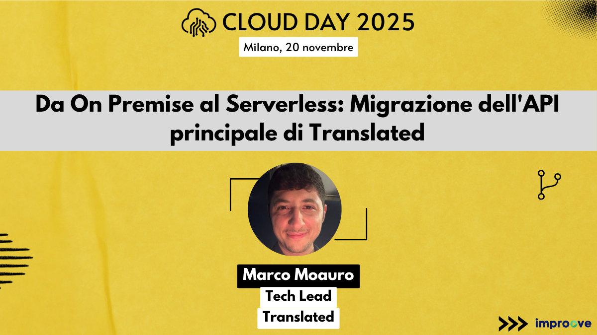 Da On-Premises al Serverless: Migrazione dell'API principale di Translated